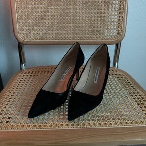 Manolo Blahnik BB Suede Heels 70mm size euro 40.5